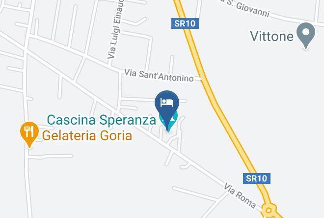 Hotel Ristorante Cascina Speranza Map