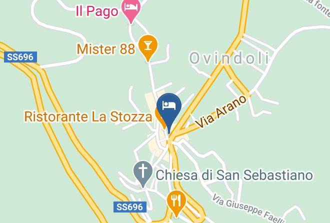 L Aquila - Hotel Ristorante Cavallino Bianco Maps