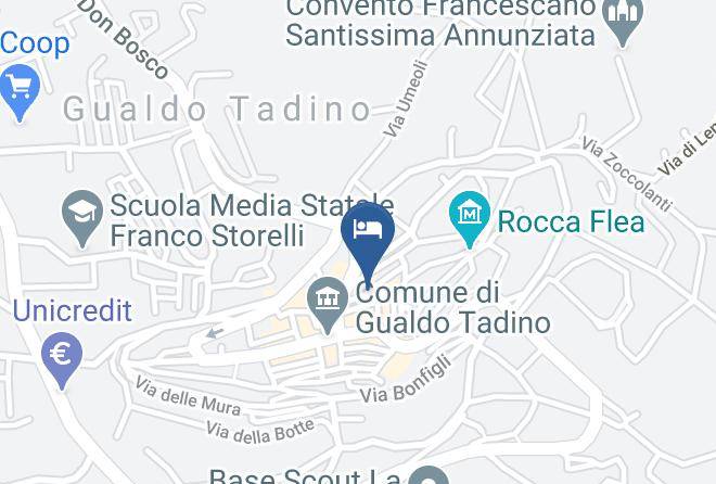 Perugia - Hotel Ristorante Cibarium Maps