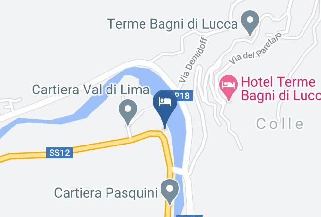 Lucca - Hotel Ristorante Corona Maps