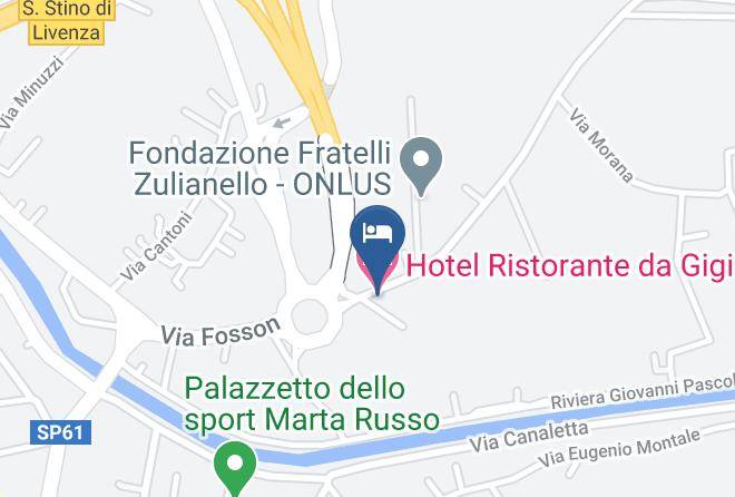 Venice - Hotel Ristorante Da Gigi Maps