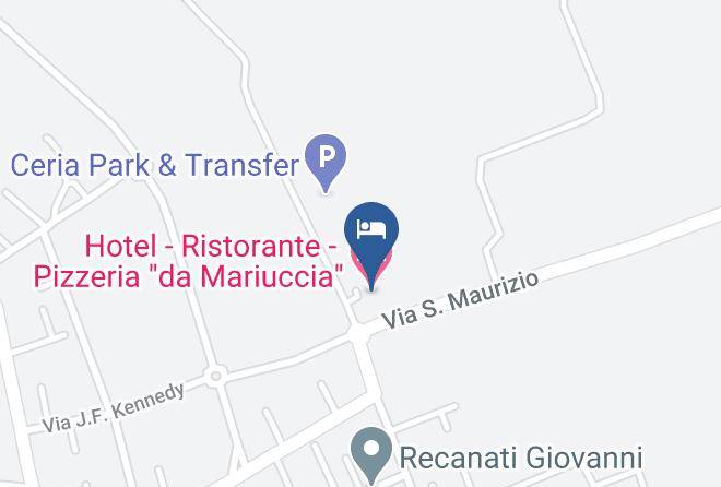 Milan - Hotel Ristorante Pizzeria Da Mariuccia Maps