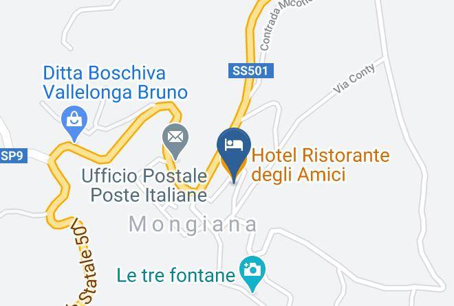 Vibo Valentia - Hotel Ristorante Degli Amici Maps