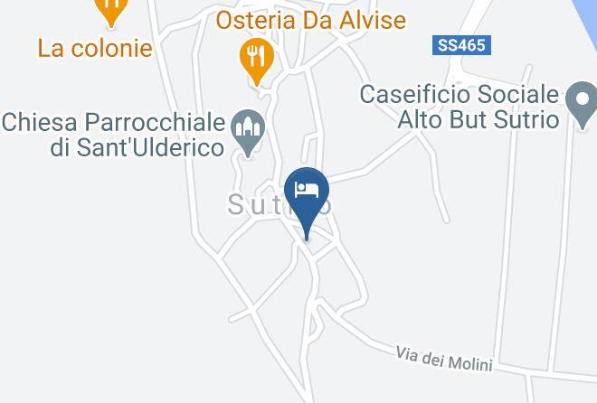 Udine - Hotel Ristorante Del Negro Maps