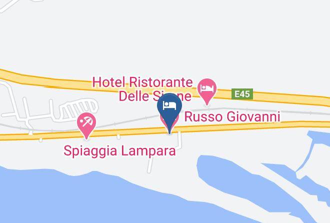 Catanzaro - Hotel Ristorante Delle Sirene Maps
