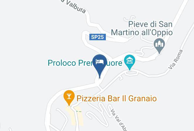 Hotel Ristorante E Pizzeria La Rocchetta Map