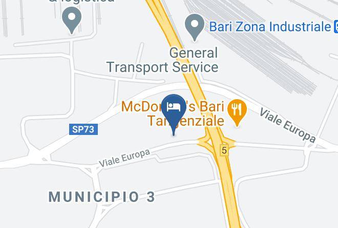 Bari - Hotel Ristorante Euromotel Bari Maps