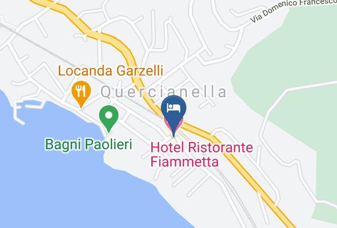 Leghorn - Hotel Ristorante Fiammetta Maps