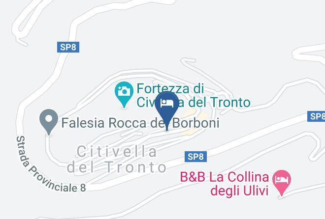 Teramo - Hotel Ristorante Fortezza Maps