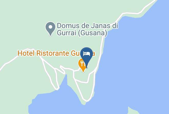 Nuoro - Hotel Ristorante Gusana Maps