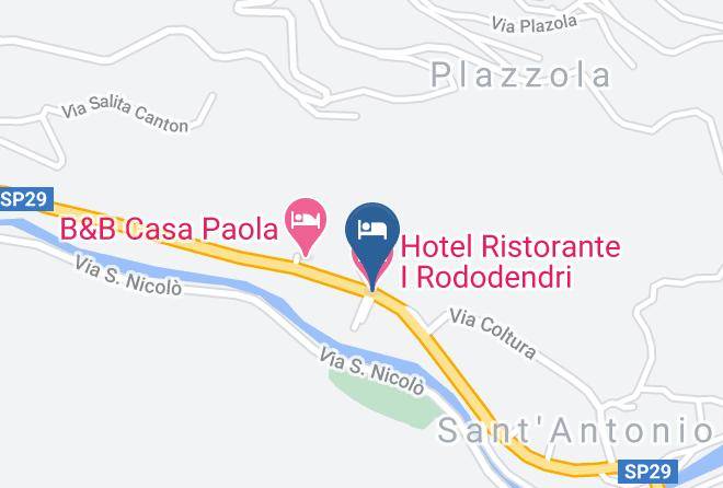 Sondrio - Hotel Ristorante I Rododendri Maps