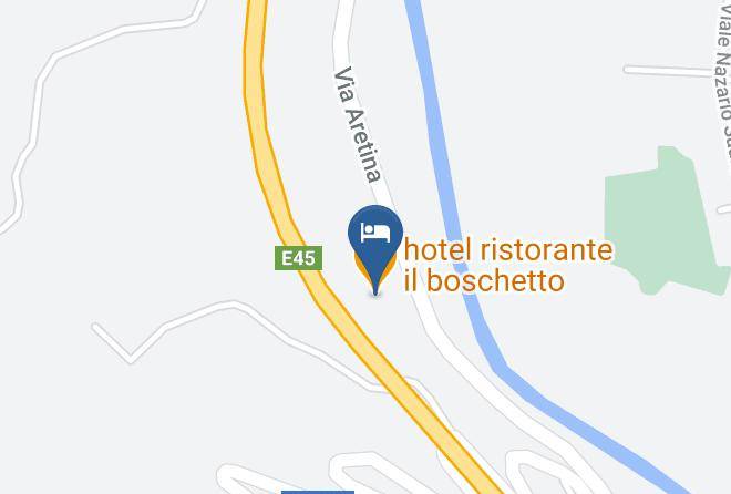 Perugia - Hotel Ristorante Il Boschetto Maps