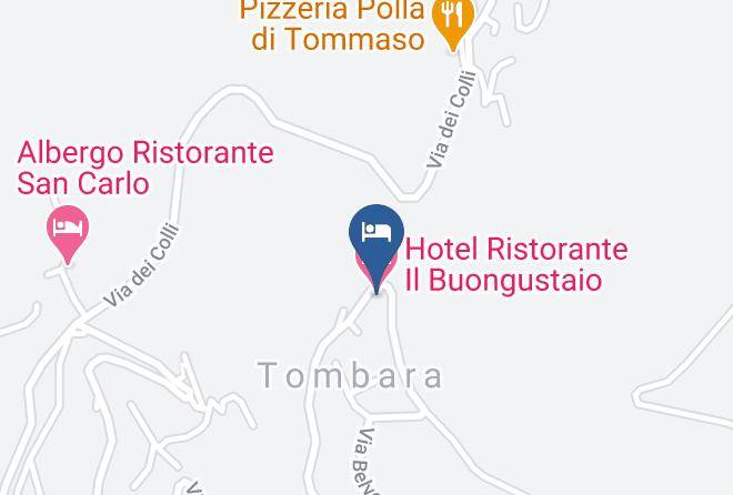 Massa Carrara - Hotel Ristorante Il Buongustaio Maps