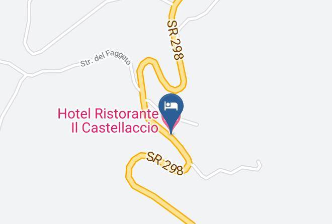 Perugia - Hotel Ristorante Il Castellaccio Maps