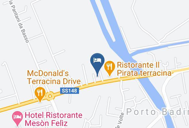 Latina - Hotel Ristorante Il Girasole Maps