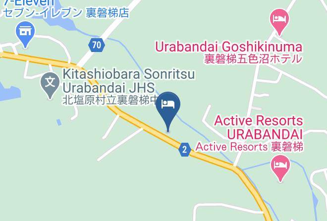 Kitashiobara Vil Yama District - Hotel & Ristorante Il Regalo Maps