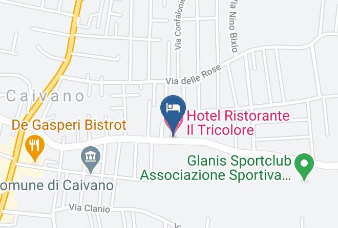 Naples - Hotel Ristorante Il Tricolore Maps