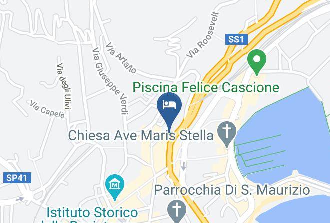 Imperia - Hotel Ristorante Italia Maps