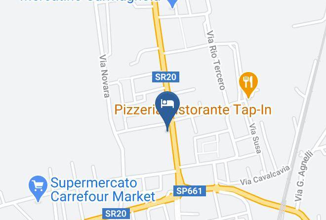 Turin - Hotel Ristorante Italia Maps