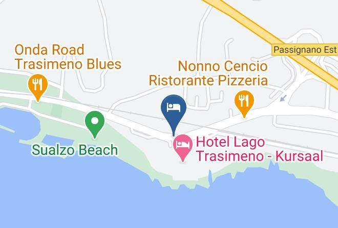 Perugia - Hotel Ristorante Kursaal Maps