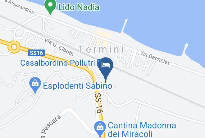 Chieti - Hotel Ristorante L'aragosta Di Racciatti Leonardo E Pierino Snc Maps