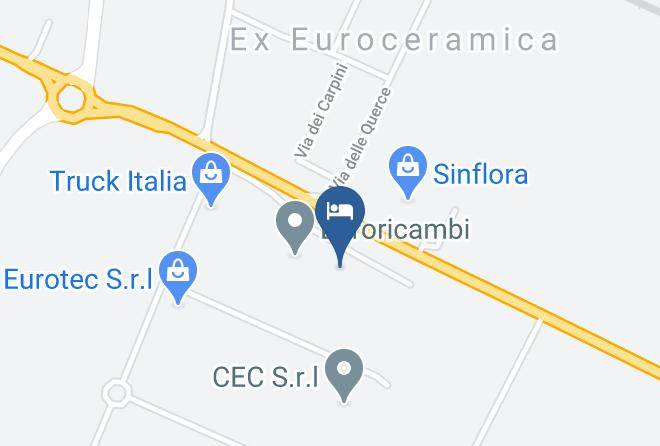 Bologna - Hotel Ristorante La Chiesaccia Maps