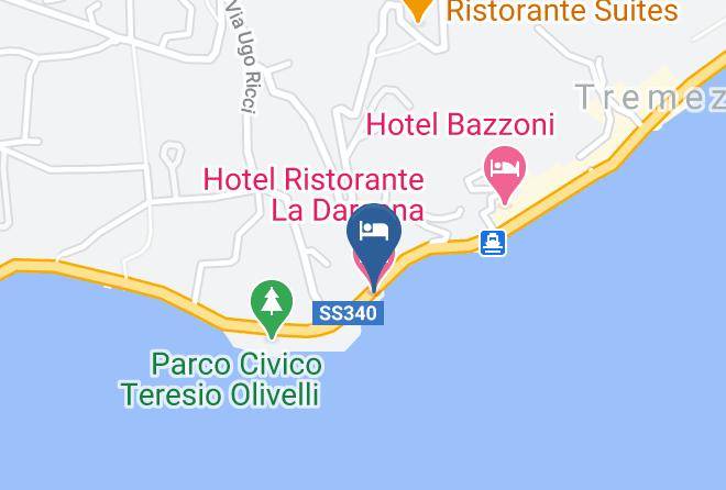 Como - Hotel Ristorante La Darsena Maps