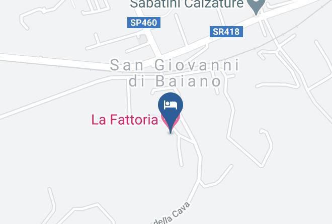 Perugia - Hotel Ristorante La Fattoria Maps
