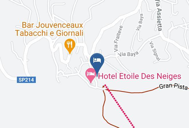 Turin - Hotel & Ristorante La Fontaine Maps