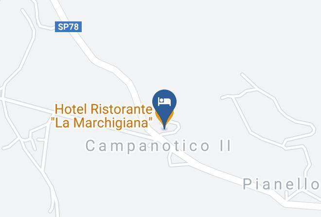 Hotel Ristorante La Marchigiana Map