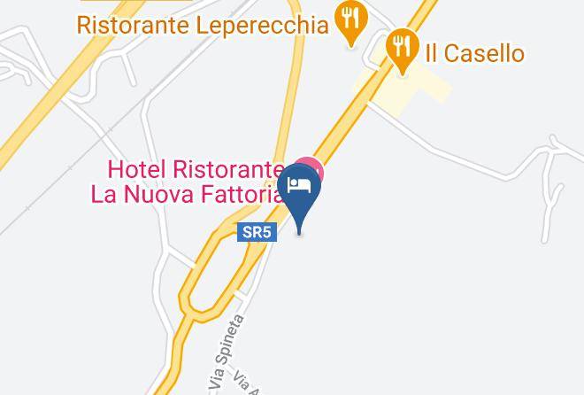 L Aquila - La Nuova Fattoria Maps