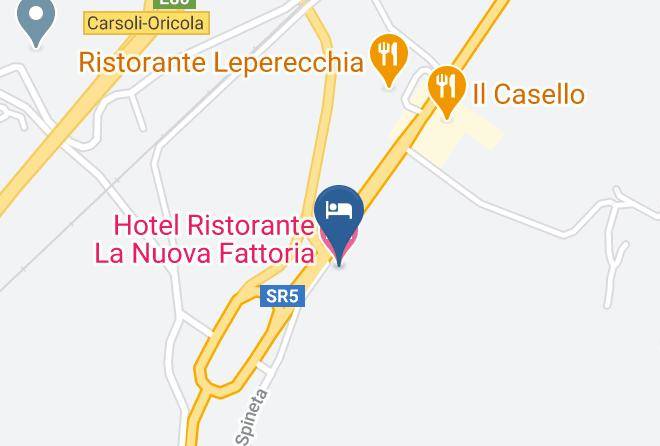 L Aquila - Hotel Ristorante La Nuova Fattoria Maps