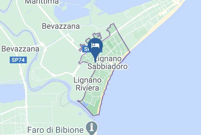 Udine - Hotel Ristorante La Pigna Maps