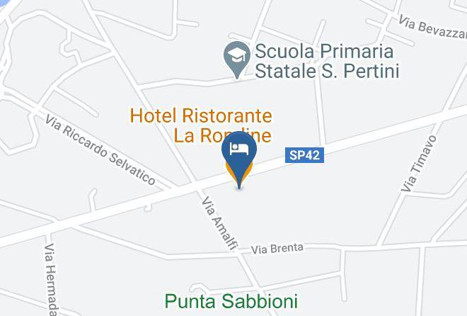 Venice - Hotel Ristorante La Rondine Maps