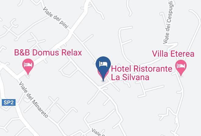 Brindisi - Hotel Ristorante La Silvana Maps