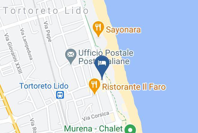 Teramo - Hotel Ristorante La Sirenetta Maps