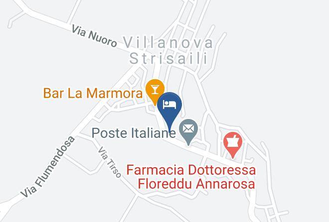 Nuoro - Hotel La Strega Maps