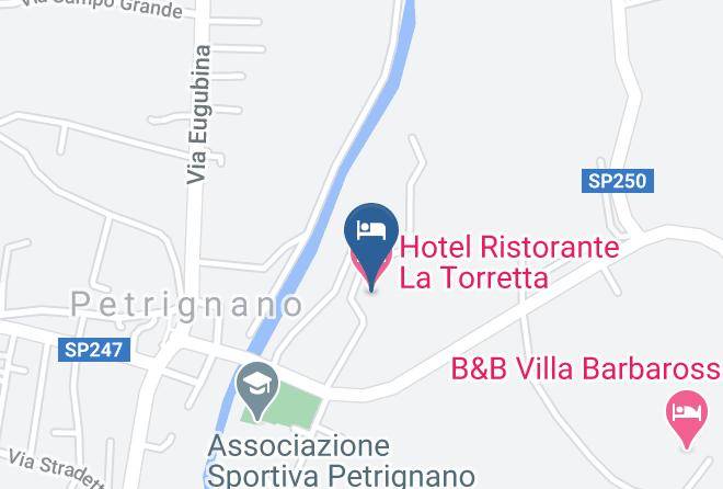 Perugia - Hotel Ristorante La Torretta Maps