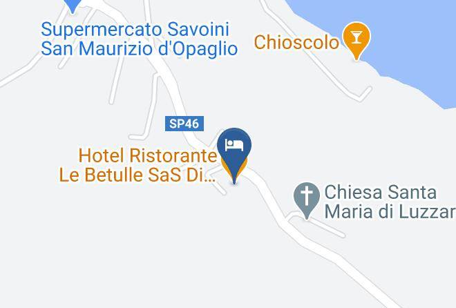 Novara - Hotel Ristorante Le Betulle S A S Di Ferrari Elena Maps