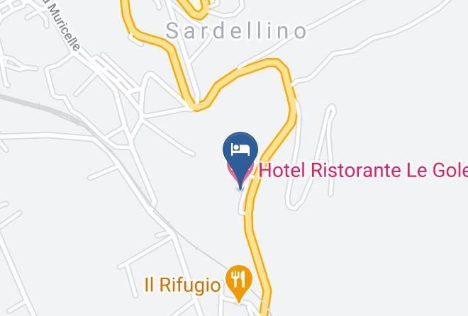 L Aquila - Hotel Ristorante Le Gole Maps