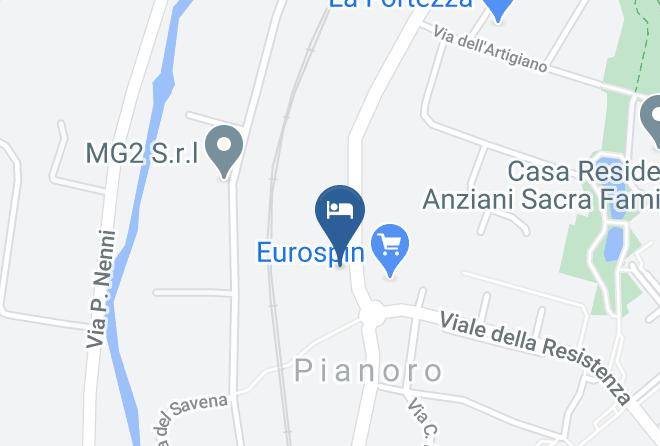 Bologna - Hotel Ristorante Mediterraneo Maps