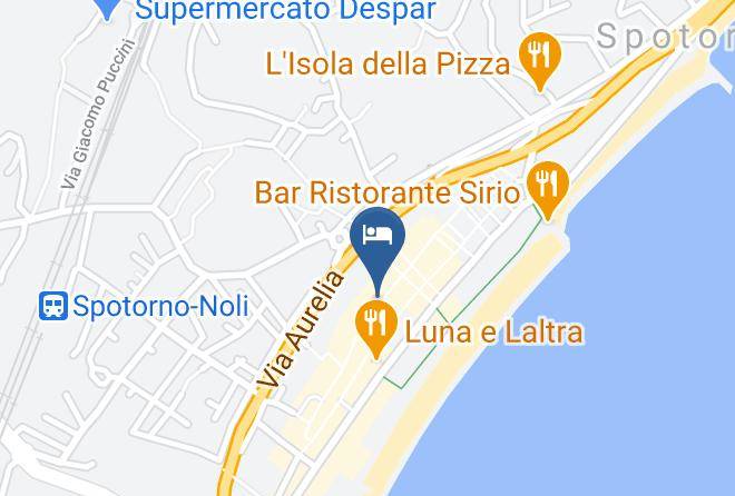 Savona - Hotel Ristorante Melograno Maps