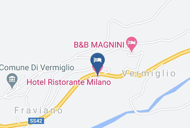 Hotel Ristorante Milano Map