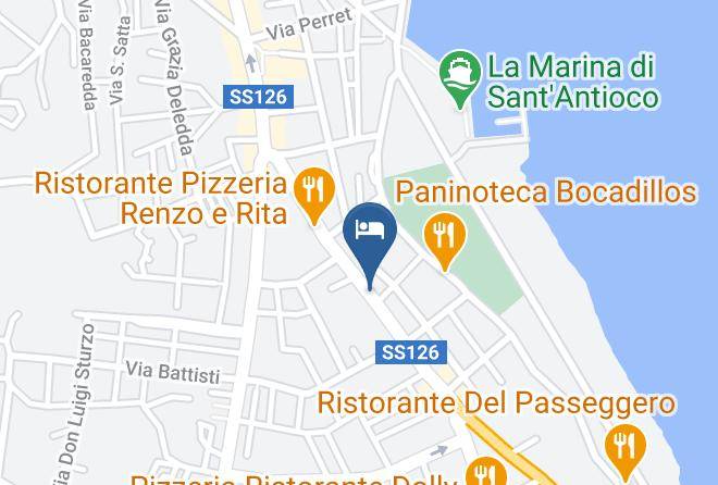 Hotel Ristorante Moderno Map