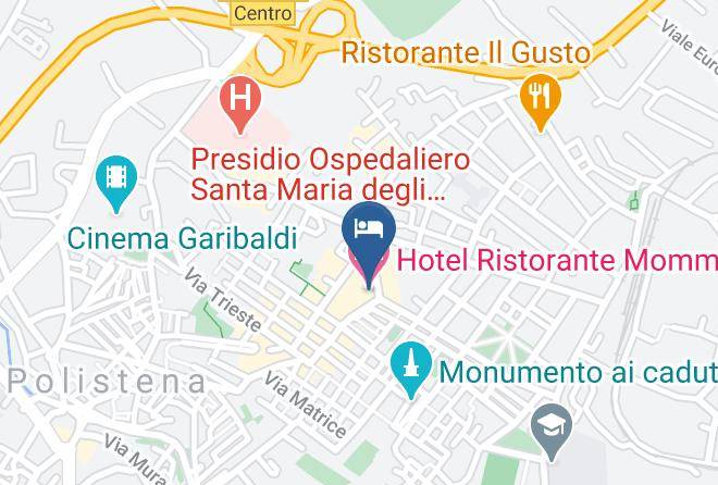 Reggio Di Calabria - Hotel Ristorante Mommo Maps