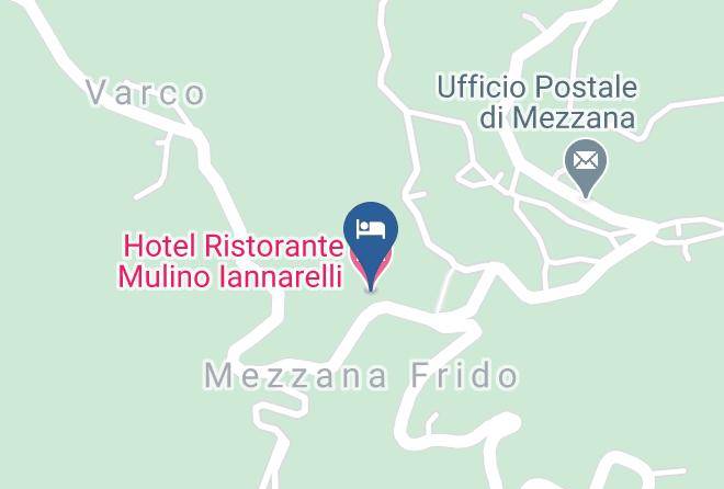 Potenza - Hotel Ristorante Mulino Iannarelli Maps