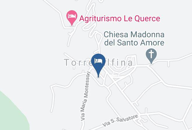 Viterbo - Hotel Ristorante Nuovo Castello Maps