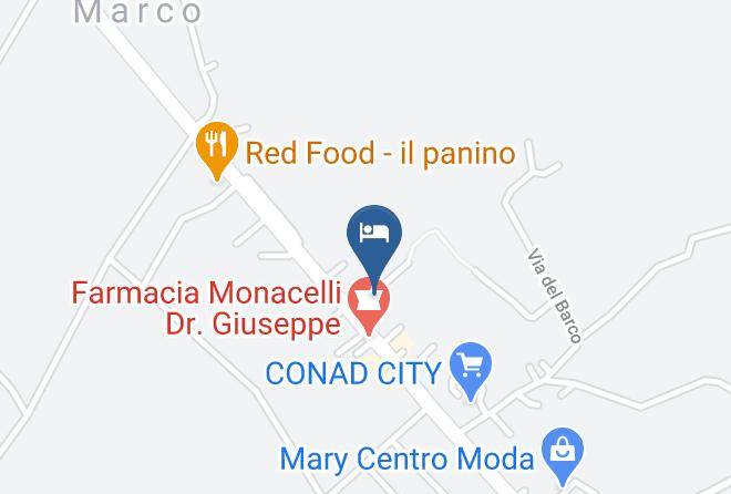 Hotel Ristorante Padule Map