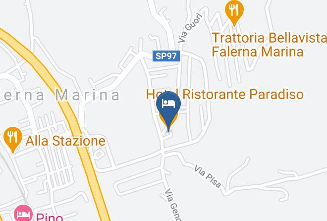 Catanzaro - Hotel Ristorante Paradiso Maps