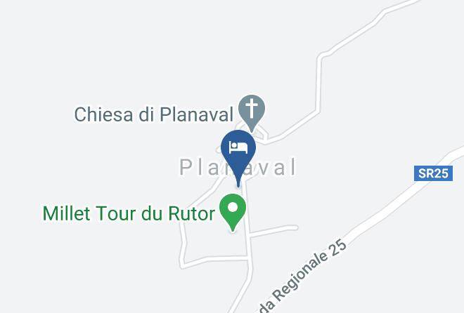 Aosta - Hotel Ristorante Paramont 2 Stelle Maps